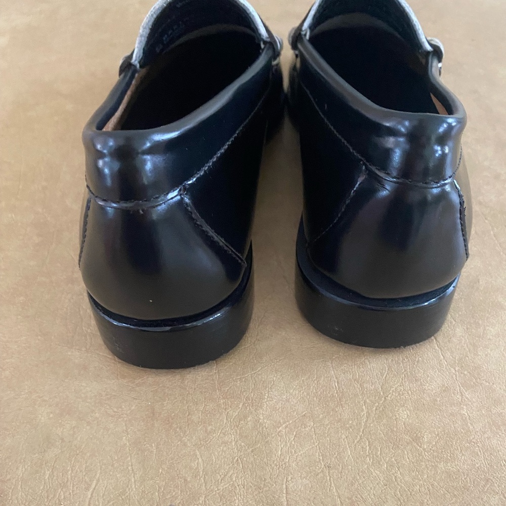 G.H. BASS & CO Leather Loafer - BLACK & WHITE - Picture 6 of 7
